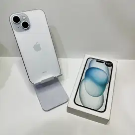 iPhone 15 128GB Blue NEW Garansi Resmi iBox Indonesia