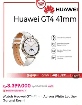 Jam tangan Huawei GT 4 41mm baru