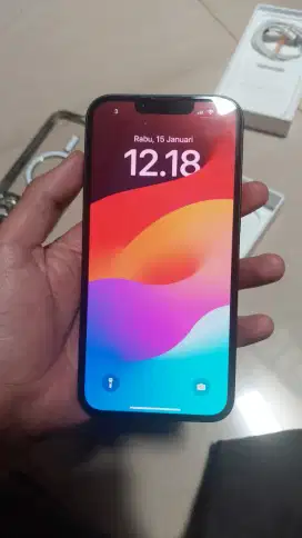 Hp baru belum lama iphone 13 128 gb