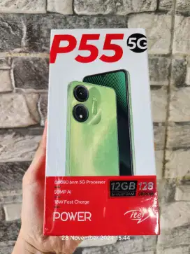 Itel P55 5G 6/128 BARU Garansi Resmi