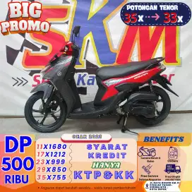 YAMAHA GEAR 2023 KM LOW DP CUMA 500K