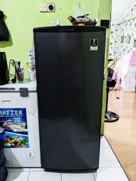 Garansi Resmi - Freezer 6 Rak Asi Es batu AQUA AQF-S6 DS kulkas