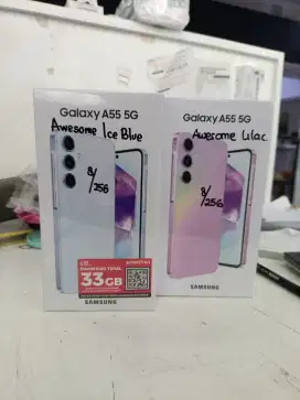 Samsung A55 5G 8/256 warna lengkap harga murah