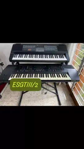 Casio touch responde & Roland E-86