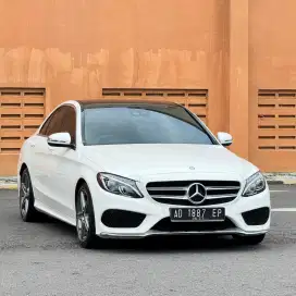 Asli AD !! Mercy C250 AMG Line AT 2017