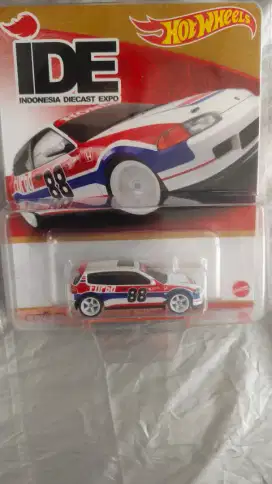 Hotwheels Convention Honda Civic EG IDE indonesia diecast expo 2024