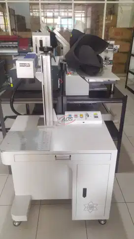 MESIN LASER MARKING FIBER FULLSET + ROTARY DENGAN HARGA TERJANGKAU