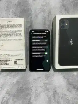 iphone 11 128gb hitam ex resmi ibox