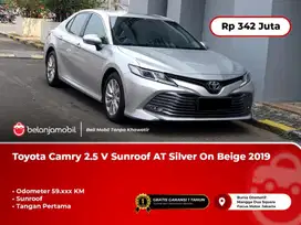 [ TANGAN PERTAMA ] Toyota Camry 2.5 V Sunroof AT Silver 2019/2020