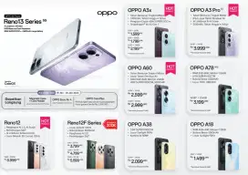 Oppo Reno 12F Oppo A60 Oppo A3x