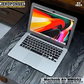 EX IBOX MACBOOK AIR MMGG2 13 INCH CORE I5 8/256GB THN 2015 MURAH NORMA