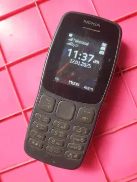 Nokia Microsoft 106 Dark Grey Dualsim Normal semua siap pakai