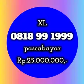 NOMOR CANTIK XL MANIS 99 1999