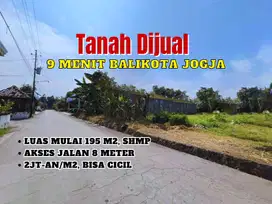 Timur Balaikota, Dijual Tanah Jogja, SHM Pekarangan