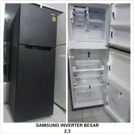 KULKAS 2 PINTU SAMSUNG INVERTER BESAR 225L