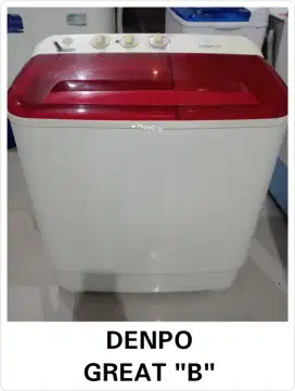 MESIN CUCI 2 TABUNG DENPO