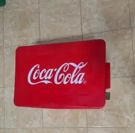 Cooler box coca cola ice box