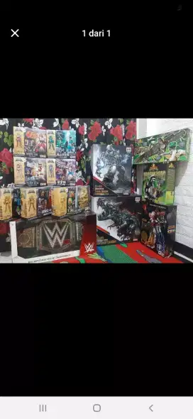 Action Figure Dragonzord, WWE