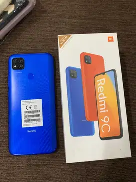 JUAL REDMI 9C RAM 4/64GB