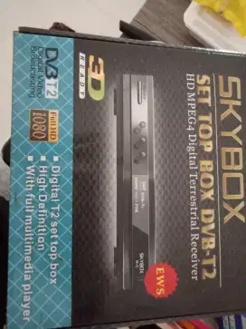 Jual skybox masih baru belum terpakai