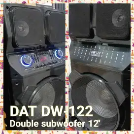 Salon dat 12 inchi dobel subwoofer