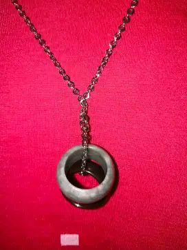 Kalung Giok Burma Bulat Original Burma Bos