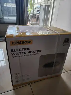 Krisbow Water Heater Listrik 15L BNIB - Dijual Murah Karena Salah Beli