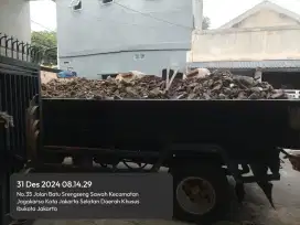 Jasa buang puing sampah