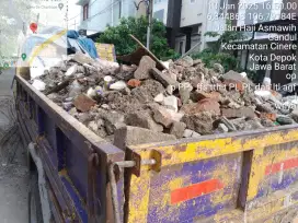 Jasa buang puing sampah