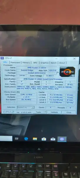 Procie AMD AM4 Ryzen5 1500X procie only