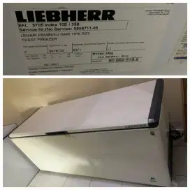 Preloved Freezer merk Liebher
Ukuran 500 L