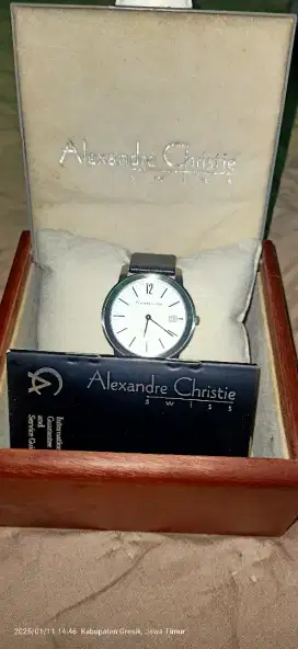 Jam tangan Alexandre Cristie