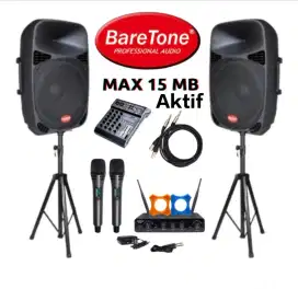 Speaker Baretone Set Komplit 15 inch