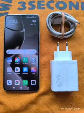 Xiaomi 14T 12/512 (Hp + Cas ori 67) segel mulus 2 bln pakai garansi ON