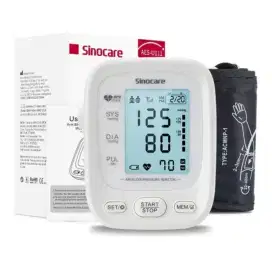 Sinocare Tensimeter AES u111 alat tekanan darah digital