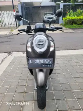 Honda new scoopy stylish 2022 km12rb jrg pakai iss keyless mulus sby