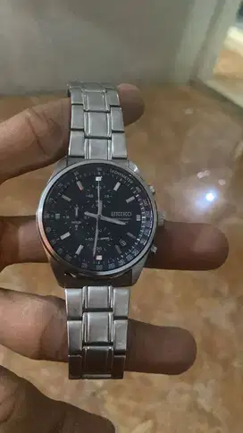 Seiko Chronograph Original + Bonus Rantai!