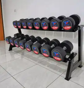 DUMBLE SET + RACK 22,5 - 40 KG