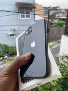 Iphone 11 64gb black ibox resmi