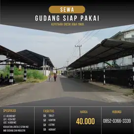 sewa gudang logistik 4 Ha Gresik - Surabaya Jawa Timur  The EdGe