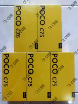 Poco C75 ram 6/128 100% baru Termurah