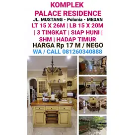 DI JUAL 1 UNIT VILLA LUX SIAP HUNI DI KOMPLEK PALACE RESIDENCE