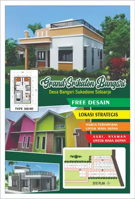 Rumah murah sukodono dekat puspa agro tersedia 1 & 2 lantai