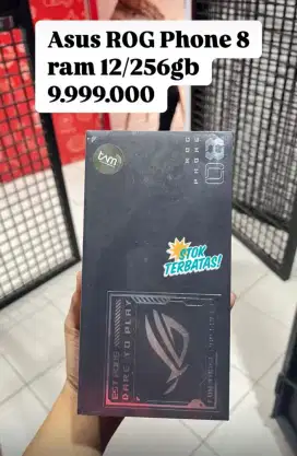 ROG PHONE 8 12/256 BARU DAN GARANSI