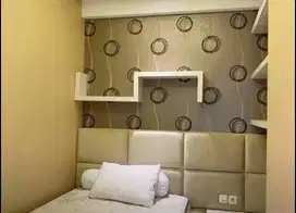 Apartemen PBG 2 bed furnish bagus‼️Lantai 07 City View , luas 52