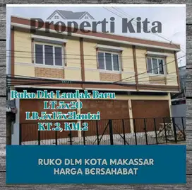 Dijual murah ruko dlm kota makassar