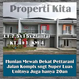 Rumah murah 2 lantai dekat jl.pettarani makassar