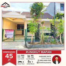 DISEWAKAN RUMAH SIAP HUNI RUNGKUT MAPAN TELAH DIRENOVASI TOTAL