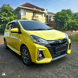 Daihatsu Ayla R matic at th 2022 kuning