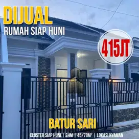 DP HANYA 41 JUTA FREE ALL IN BIAYA SIAP HUNI BATURSARI MRANGGEN